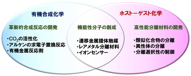 有機合成反応と機能性有機分子の開発