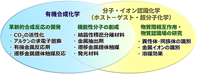 有機合成反応と機能性有機分子の開発